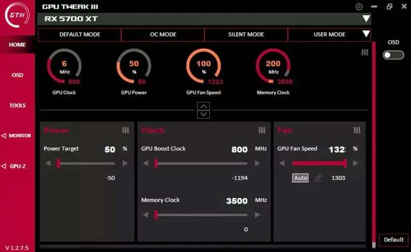 显卡超频GPU Tweak III v2.0.7.3-一个圈出海华人社 - Plus 智慧网络